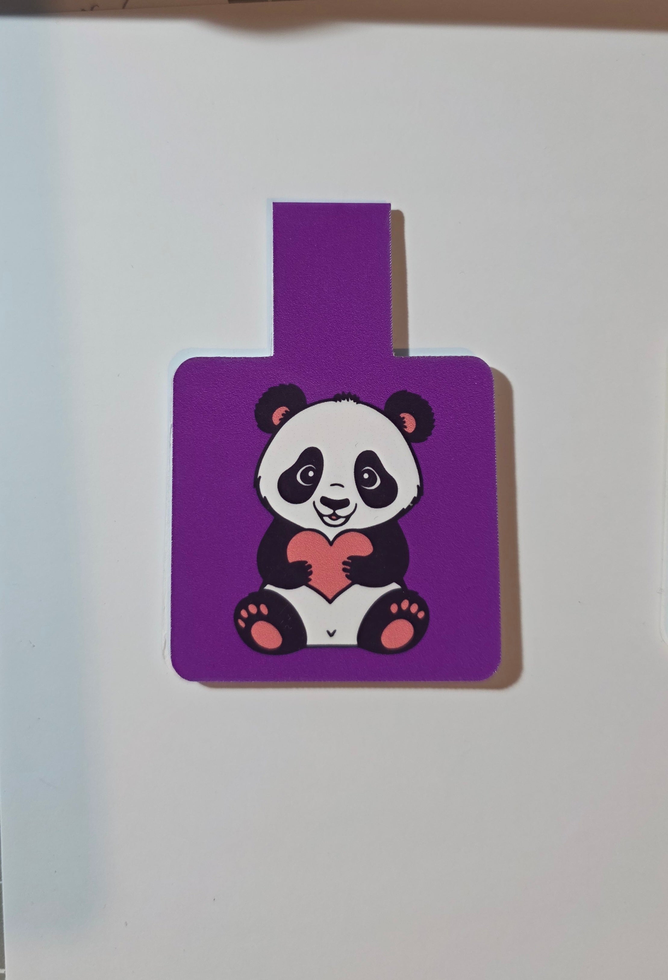 Panda with heart
