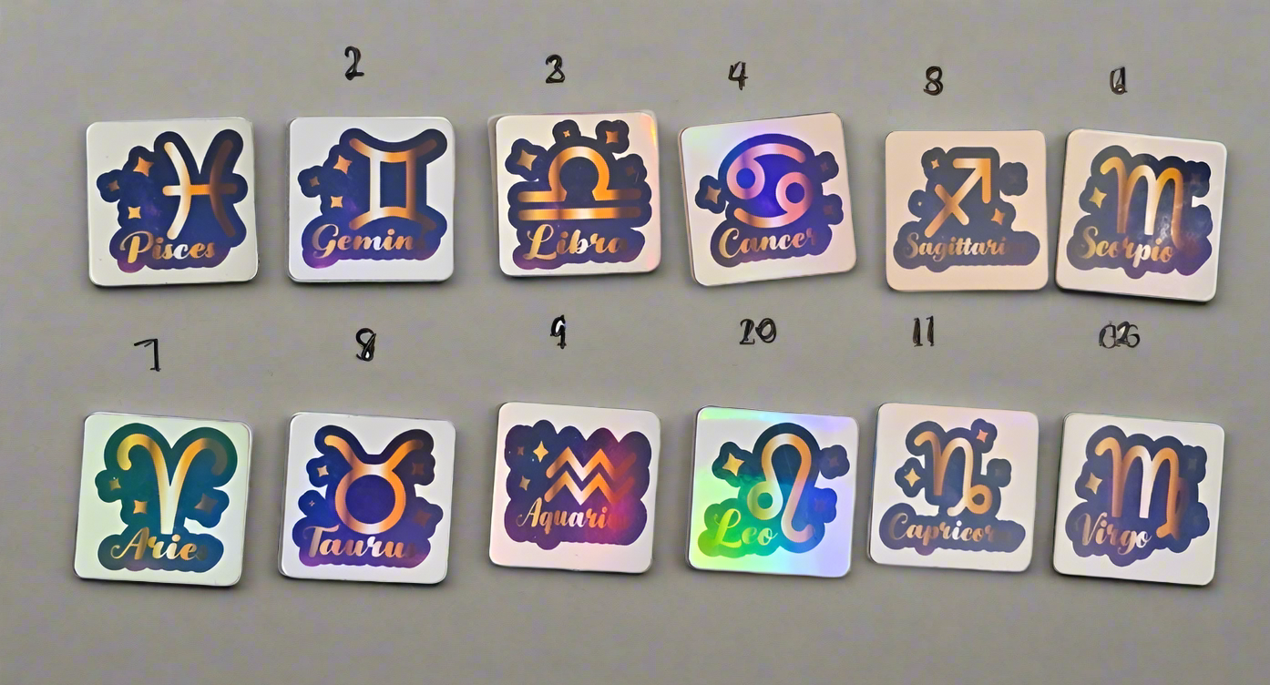Zodiac Fridge Magnets