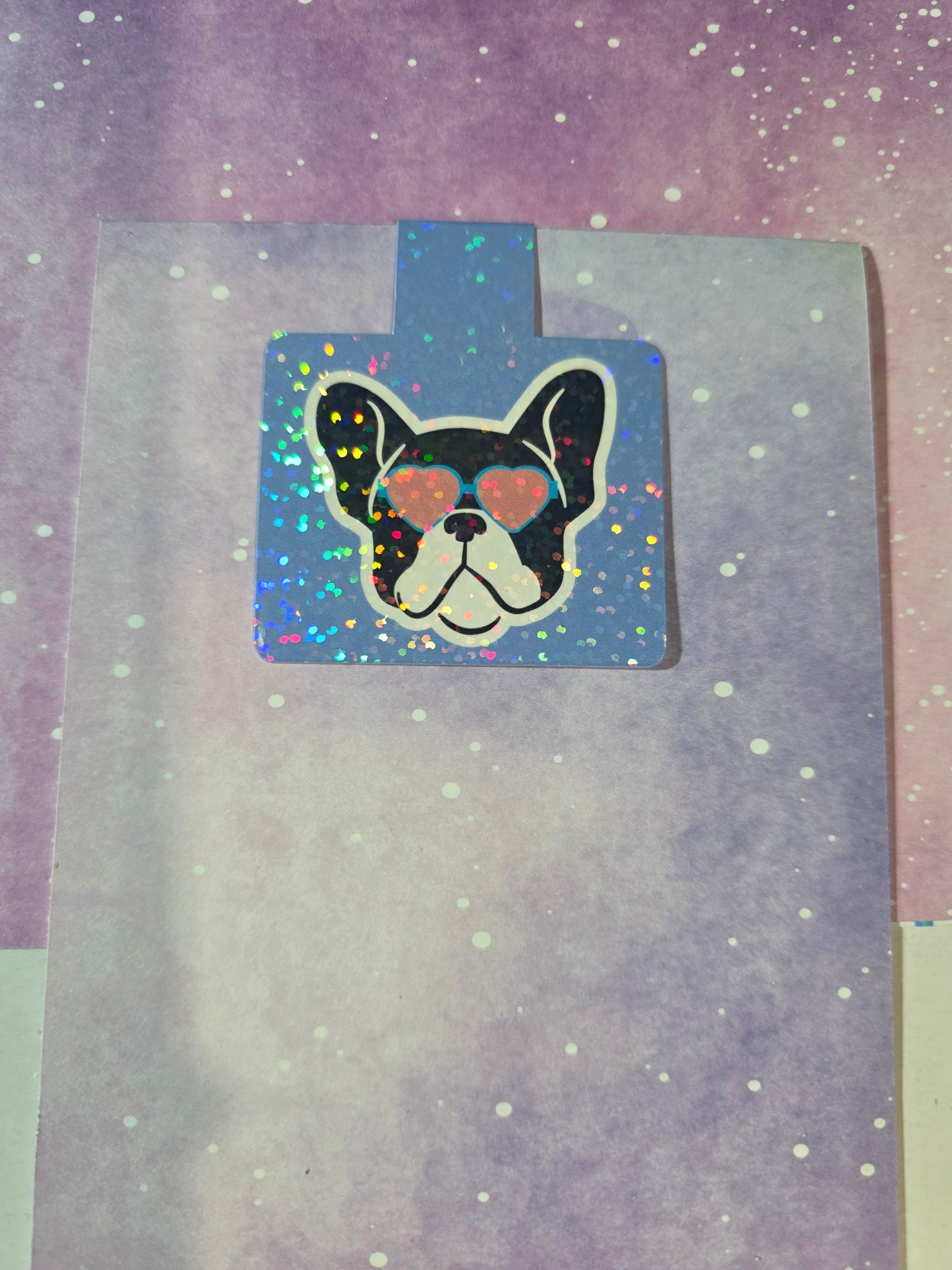 Dog with Heart Shades