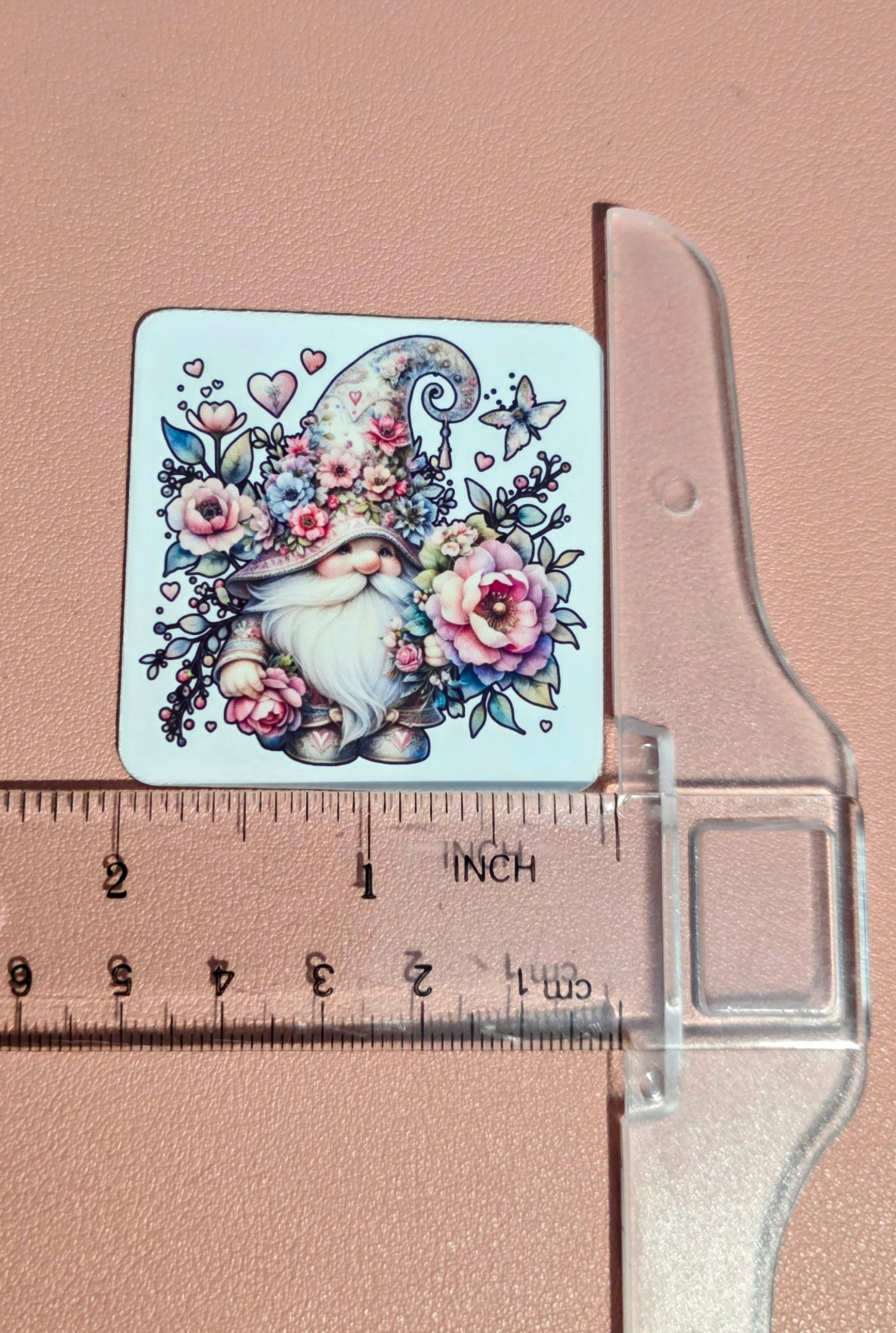 Flower and Heart gnome