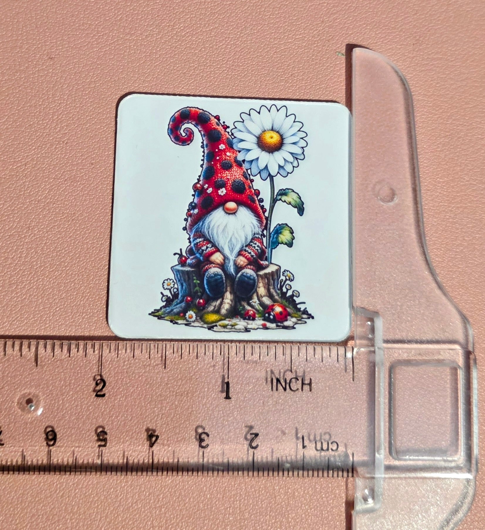 Ladybug Gnome
