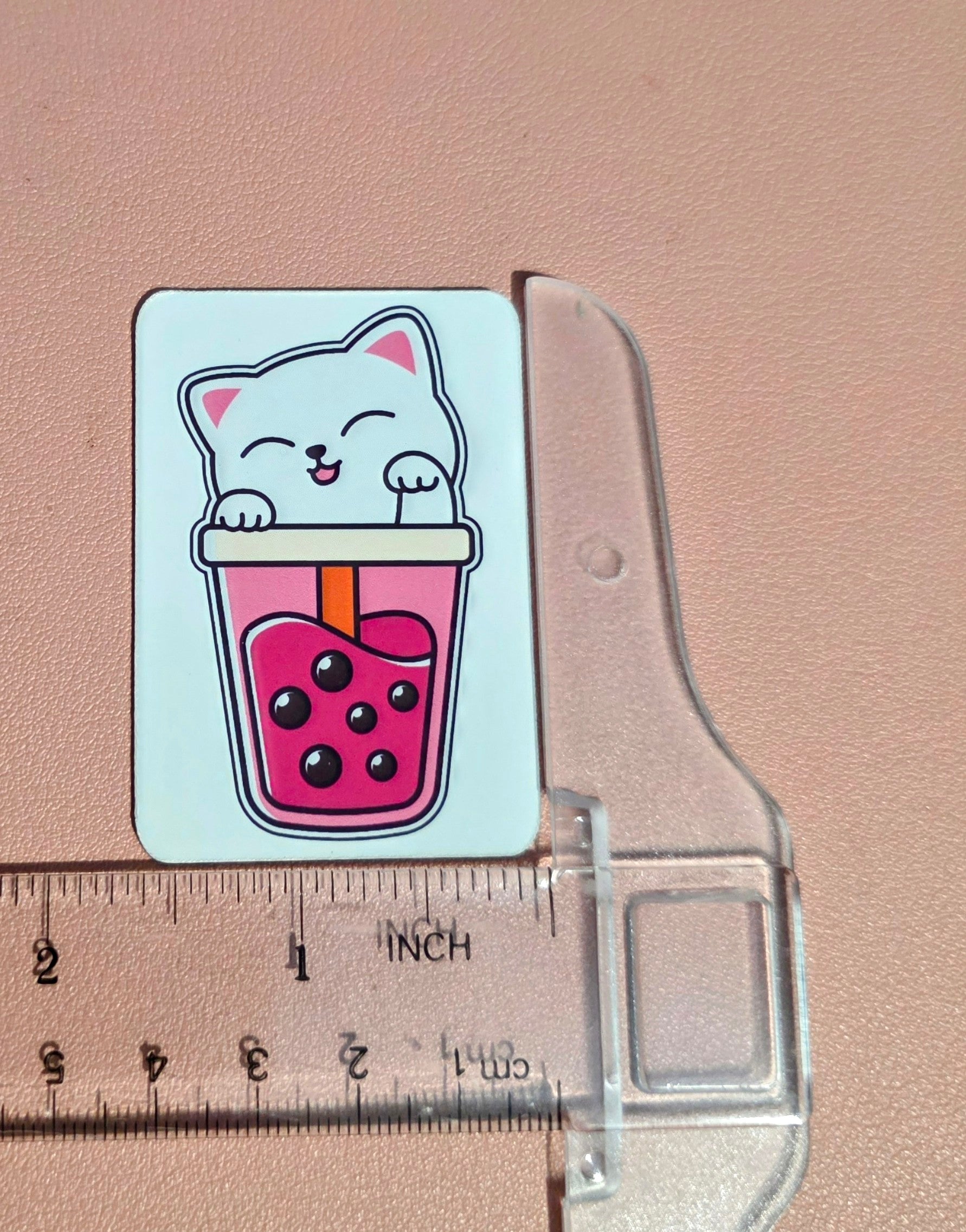 Cat in Bubble Tea