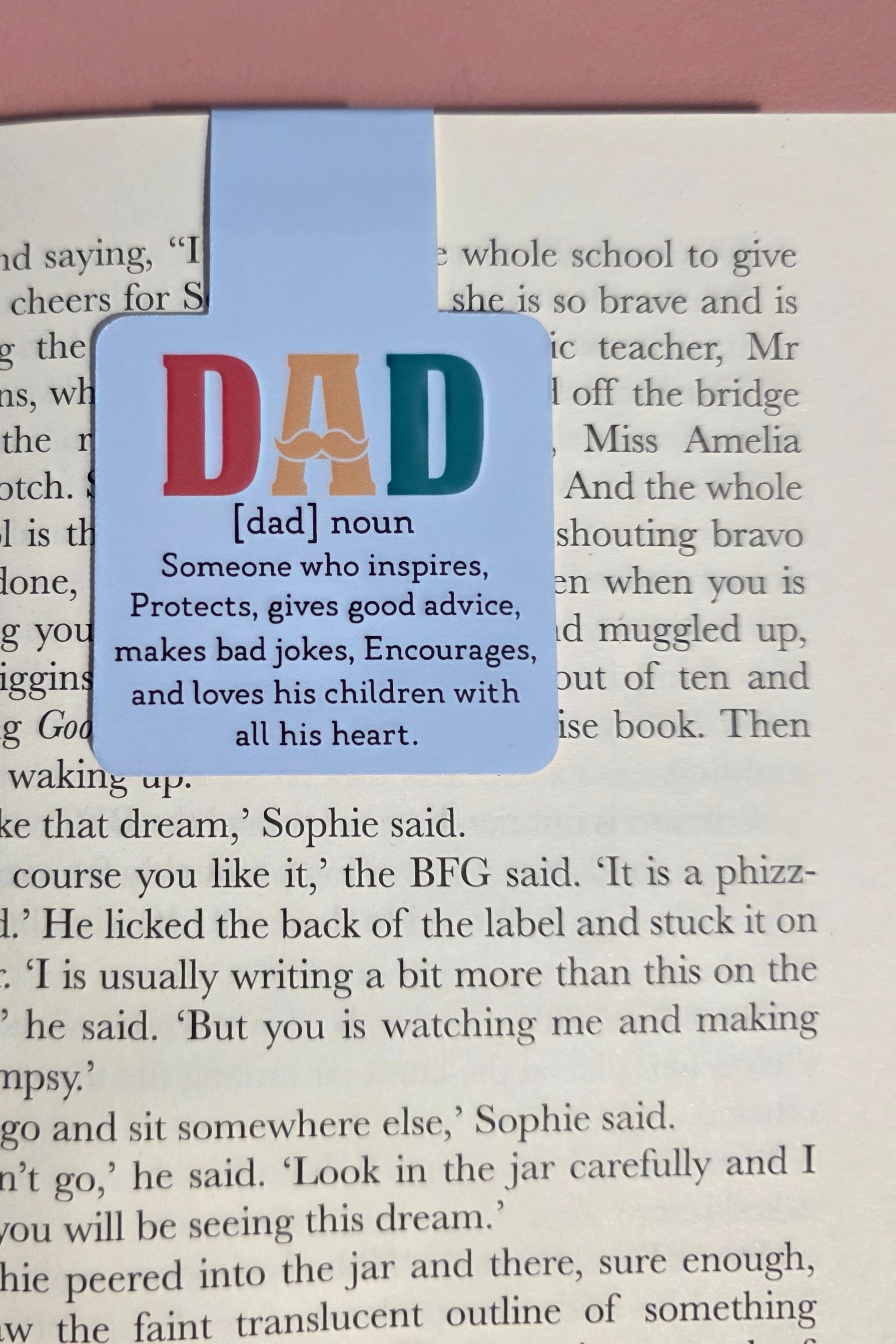 Dad Noun Bookmark