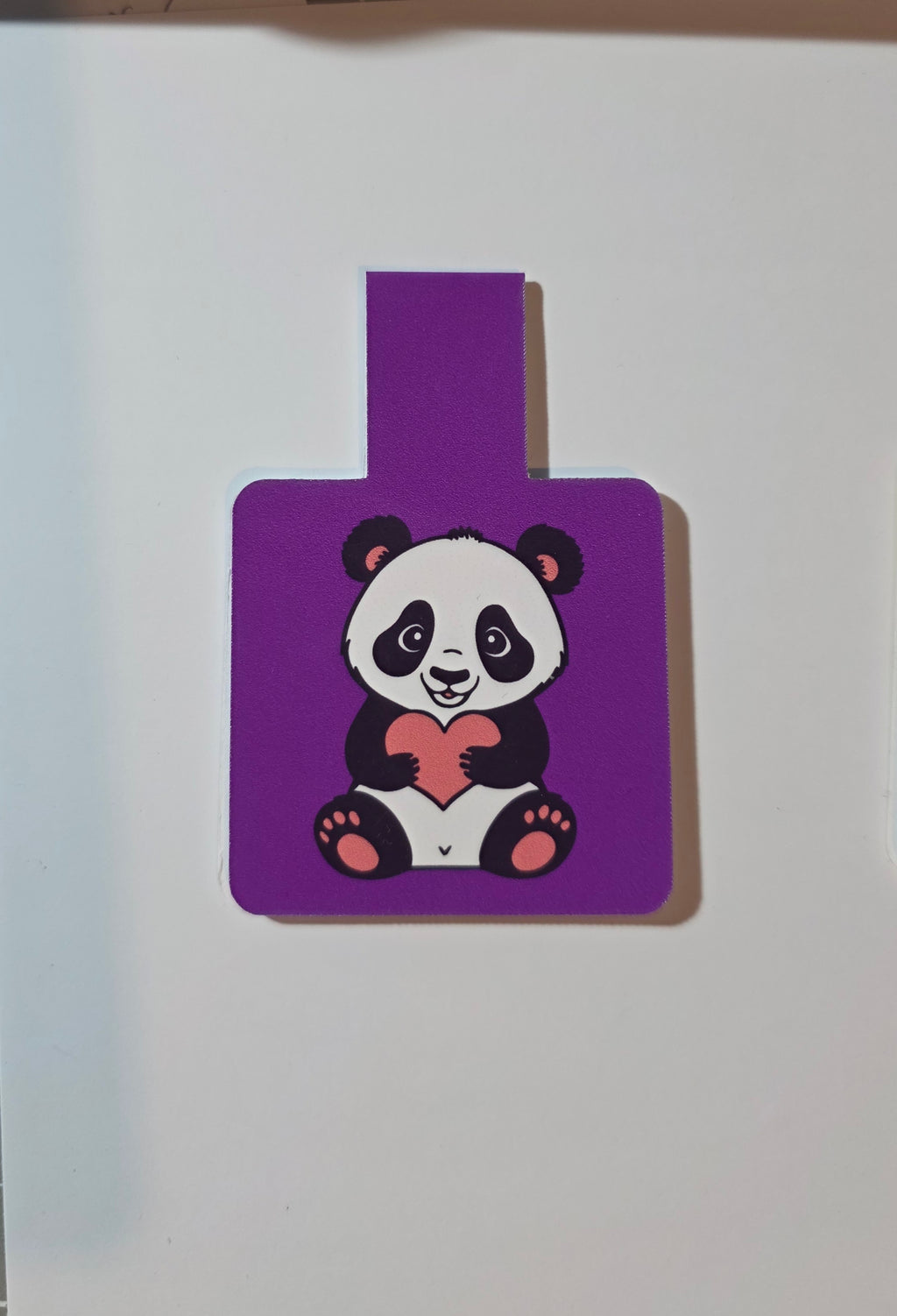 Panda with heart