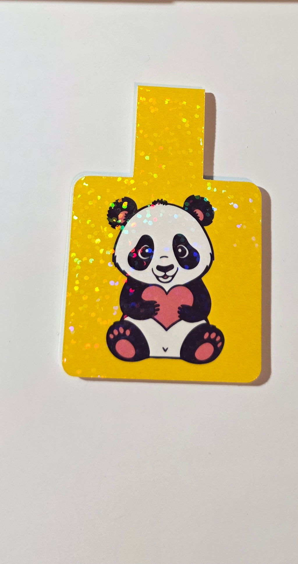 Panda with heart