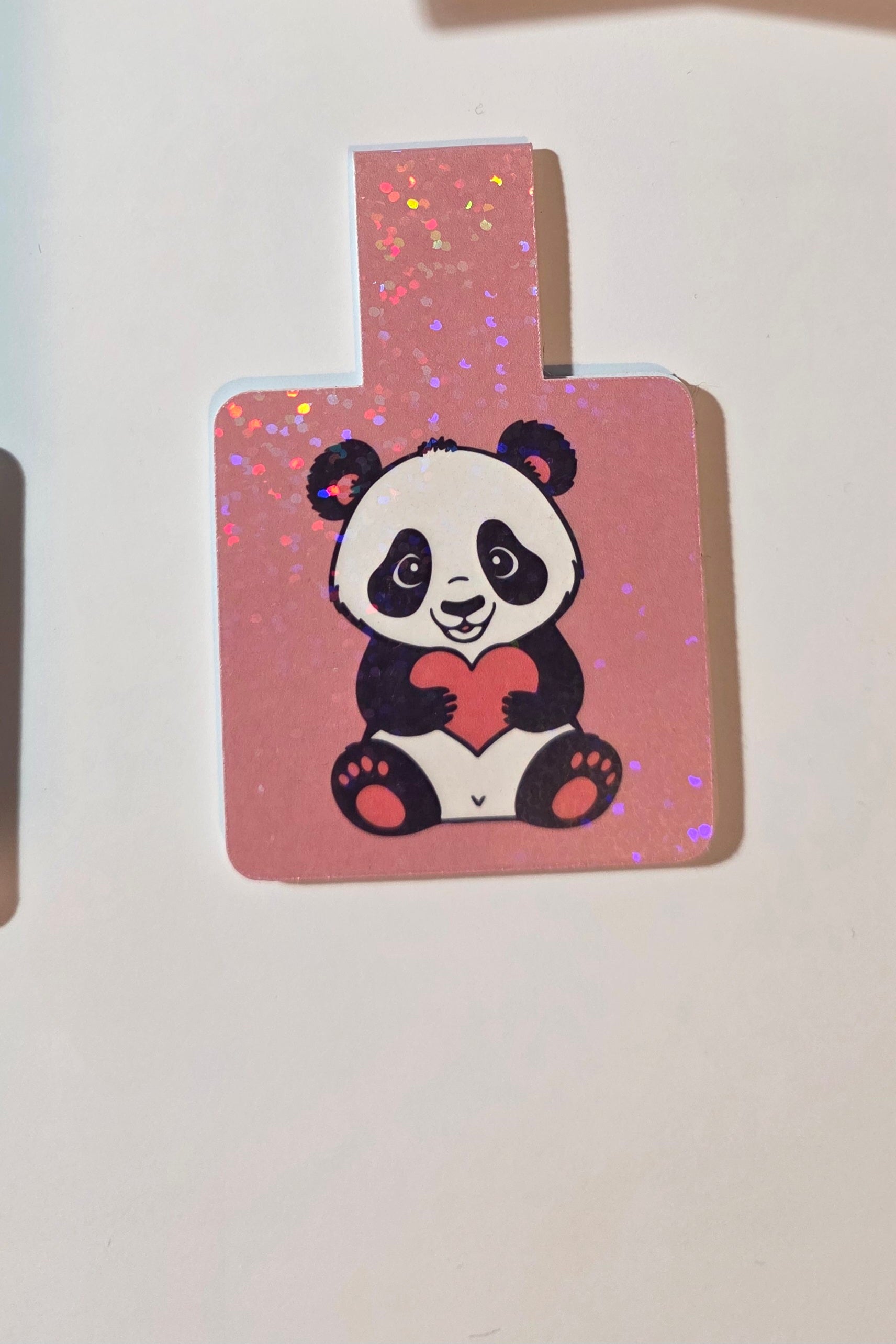 Panda with heart