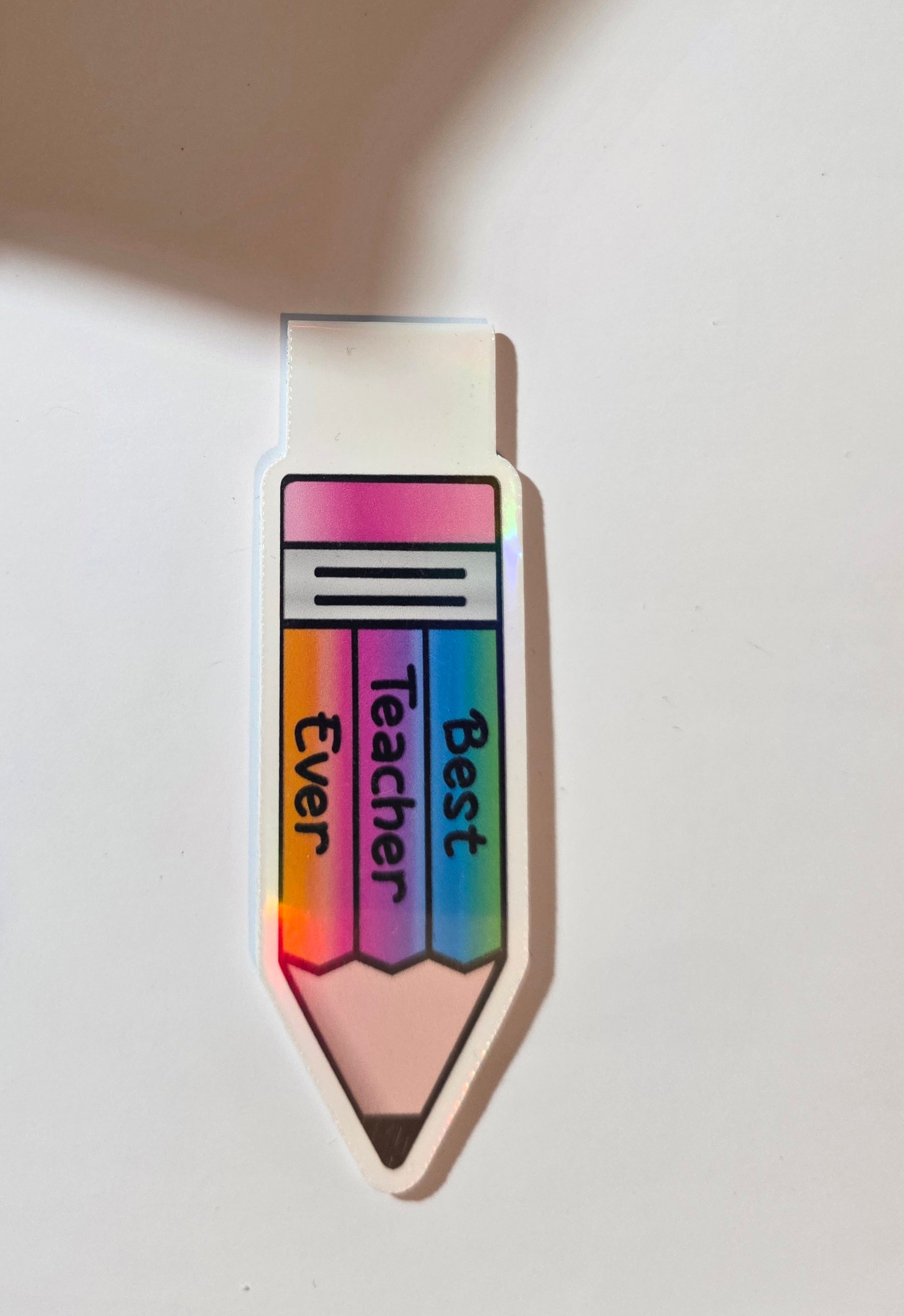 Best Teacher Ever Pencil Bookmark