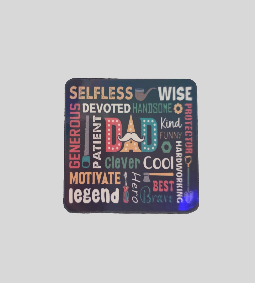 Dad Word art Magnet