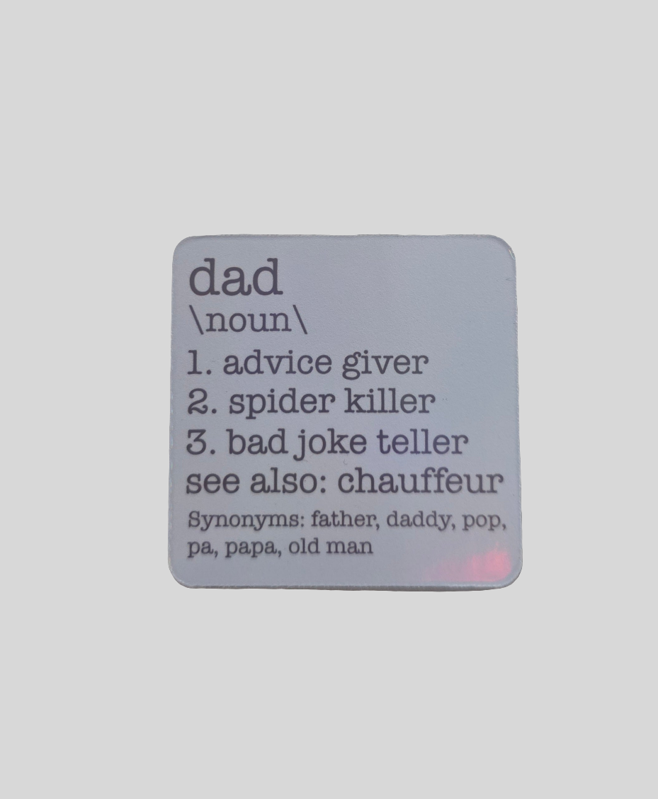 Dad Noun Fridge Magnet