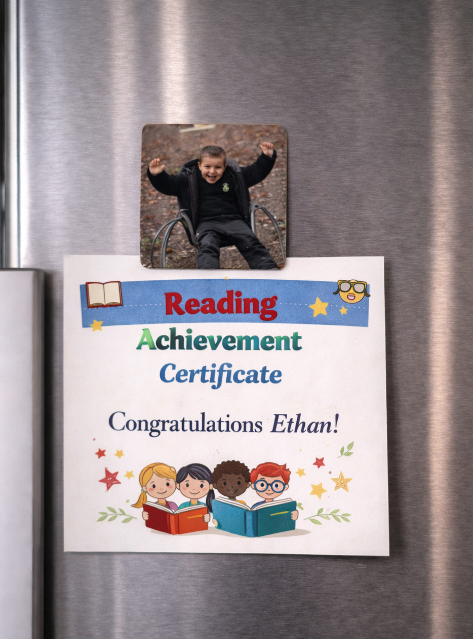 Personalised Photo Magnet - Single Custom Fridge Magnet