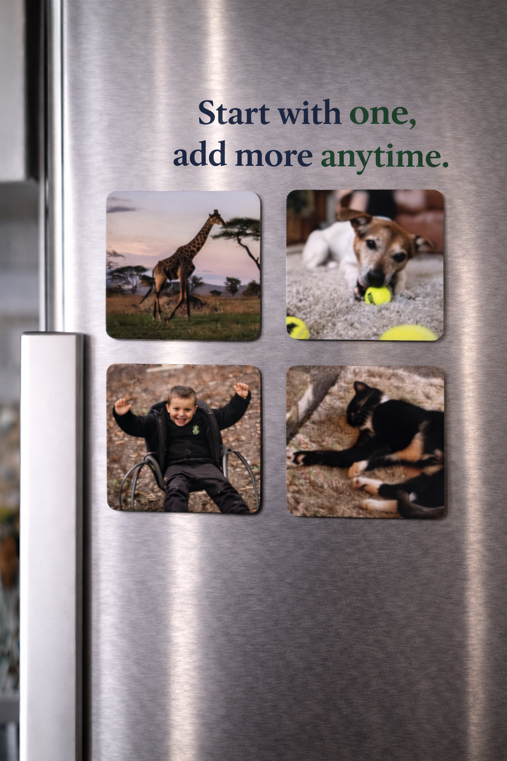 Personalised Photo Magnet - Single Custom Fridge Magnet