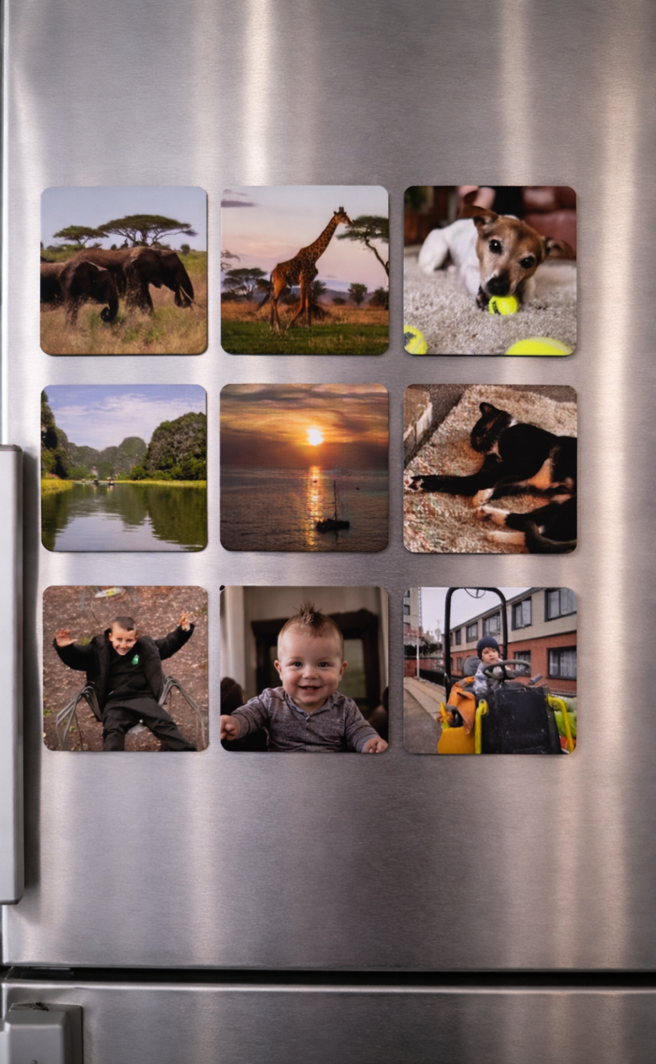 Personalised Photo Magnet - Single Custom Fridge Magnet